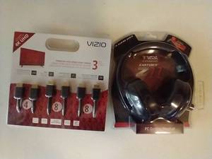 Unopened Gaming Headset & HDMI Cables