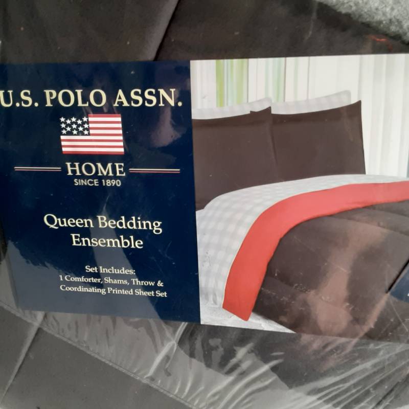 U.S. Polo Assn. Queen Bedding Ensem...