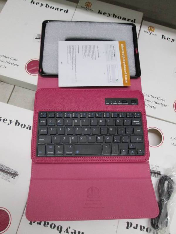 9 cases with keyboards ...
