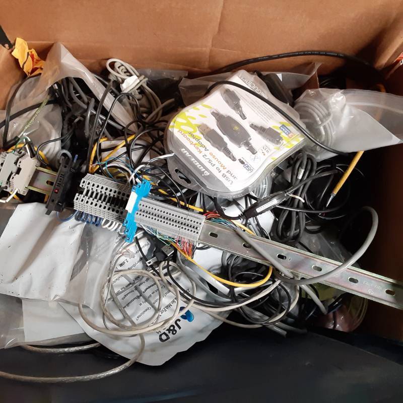 Pallet of Electrical Wire, Componen...