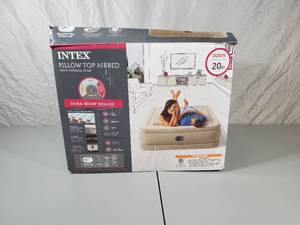 lot 7 image: Intex Pillowtop Airbed
