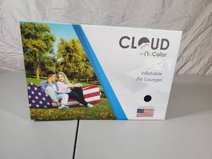 lot 10 image: New Cloud Inflatable Air Lounger