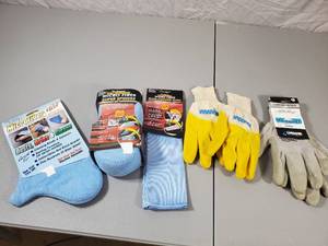 lot 64 image: New Gloves and More