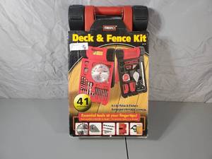 lot 81 image: New Display Model Deck and Fence Kit