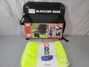 lot 101 image: New 5 Piece Travel Organizer Set and New Bleacher Boss