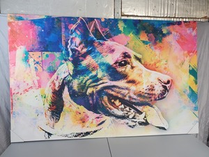lot 4 image: Large 75 x 47 inch Fabric Print