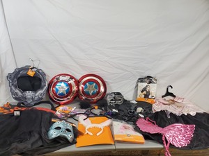 lot 124 image: Halloween Costumes and Accessories