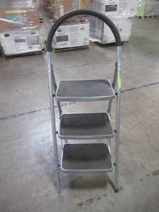 lot 300 image: Polder 3-Step Ultralight Step Stool LDR-3500RM
