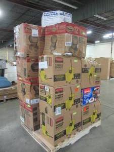 lot 313 image: WHOLESALE MIXED PALLET OF MISCELLANEOUS MOP BUCKETS AND TURBINE VENTILATORS