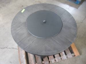 lot 321 image: Hampton Bay Park Canyon 35 in. Round Steel Propane Fire Pit Kit FPC-C-02