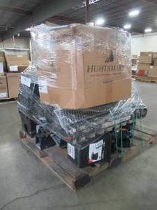 lot 324 image: WHOLESALE MIXED PALLET OF MISCELLANEOUS CATCH BASINS AND SMALL HARDWARE