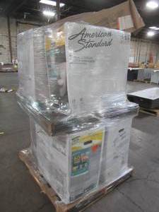 lot 200 image: UNTOUCHED - RIGHT OFF THE TRUCK - WHOLESALE MIXED PALLET OF MISCELLANEOUS TOILETS