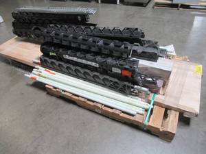 lot 110 image: WHOLESALE MIXED PALLET OF MISCELLANEOUS DRIANAGE CHANNELS, BUILDING MATERIALS AND MORE