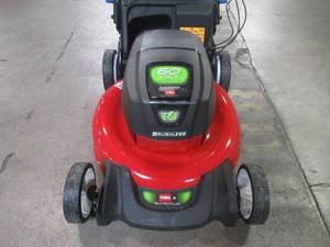 lot 50 image: Toro Recycler SmartStow 21 in. 60-Volt Max Lithium-Ion Brushless Cordless Battery Walk Behind Mower RWD 21356T