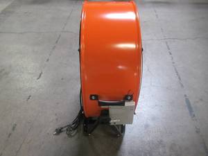lot 64 image: Commercial Electric 24 in. Heavy Duty 2-Speed Direct Drive Tilt Fan BF24TFCE