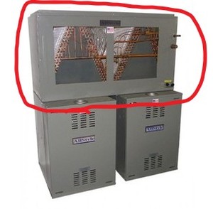 lot 225 image: ALLSTYLE 7.5 ton 96000 BTU Single Circuit Commercial Coil - Top Half Only., ABM96-3Y74EVR410A.