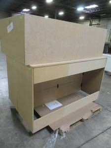 lot 118 image: WHOLESALE MIXED PALLET OF MISCELLANEOUS BUILDING MATERIALSCABINETS