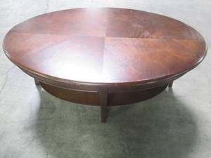 lot 215 image: Coffee Table. 48 x 28 x 20 Tall.