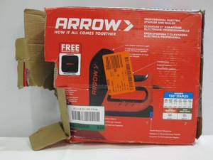 lot 330 image: Arrow 6 in. Electric Stapler and Brad Nailer T50AC-R