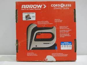 lot 335 image: Arrow T50DCD Cordless Staple Gun