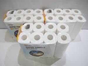 lot 355 image: Miami Carry On Paper Towels - 24 Rolls - 1 Case