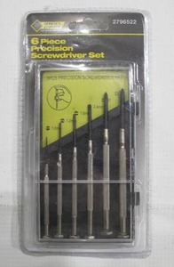 lot 359 image: Lot of 5 Steel Grip Precision Mini Screwdriver Kit for Computers, Eyeglasses, Small Repairs - New