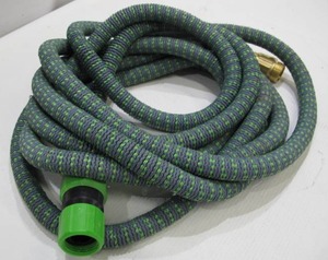 lot 381 image: Flexzilla 18 Foot Coilable Woven Flexible Garden Hose