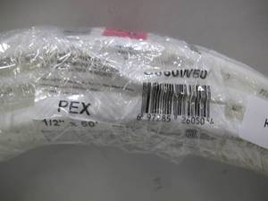 lot 394 image: Sharkbite 12-in X 50-ft Pex Pipe