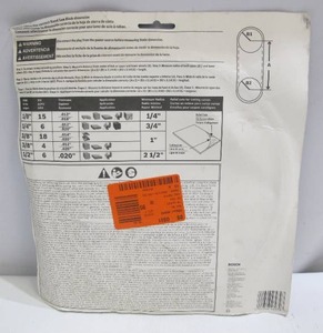 lot 397 image: Bosch 93-12 In. 6 TPI General Purpose Stationary Band Saw Blade