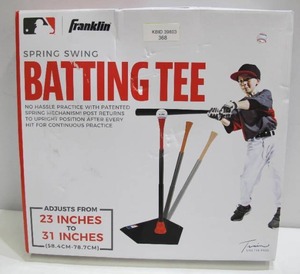 lot 368 image: Franklin Spring Swing Baseball Batting Tee MLB Twins