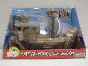 lot 374 image: FGTeeV Raptain Hook Sea Wagon Boat Toy
