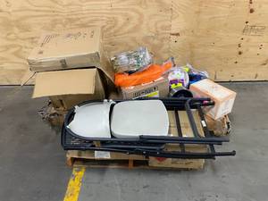 lot 45 image: Pallet of Various Items From Previous K-Bid Auctions
