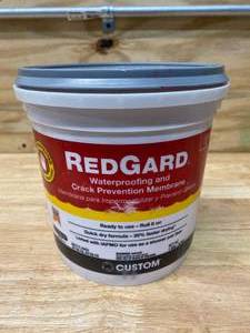 lot 61 image: CUSTOM BUILDING PRODUCTS RedGard 1 Gal. Waterproofing and Crack Prevention Membrane