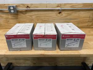 lot 81 image: DALTILE Lot of 3 Cases of-  Restore 3 in. x 12 in. Ceramic Bright White Subway Tile (12 sq. ft.  Case)