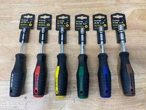 lot 84 image: PRO-GRADE Lot of 6 Nut Drivers