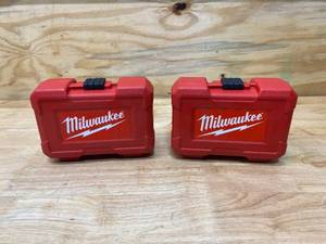 lot 101 image: MILWAUKEE Lot of 2-  Hole Dozer General Purpose Bi-Metal Hole Saw Sets