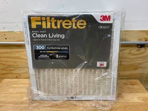 lot 107 image: 3M Lot of 6-  18 x 18 x 1 Filters