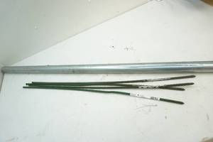 Sturdy stakes and pipe