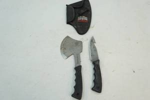 Knife and hatchet