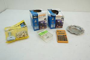 Spot light bulbs, grommet kit, ashtray and more
