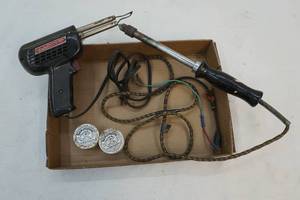 Solder irons and paste