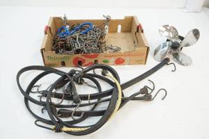 Straps, chains and hitch covers