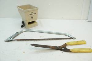 Bow saw and lawn tools