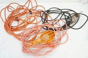 Extension cord and drop lights
