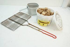 Camping cookware and Flavorbriqs