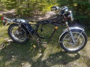 lot 127 image: Vintage Yamaha Frame See Photos...