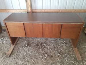 lot 130 image: Vintage Cabinet With 4 Drawers 66 ...