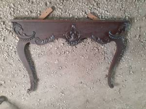 lot 146 image: Antique Vanity Section With Great D...