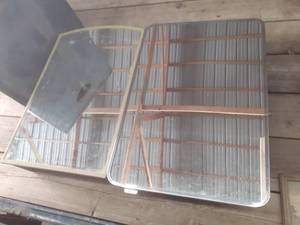 lot 163 image: (2) Vintage Medicine Cabinets 14.5...