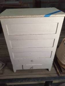 lot 165 image: Antique Flour Box 25.5 X 14.5 X 3...